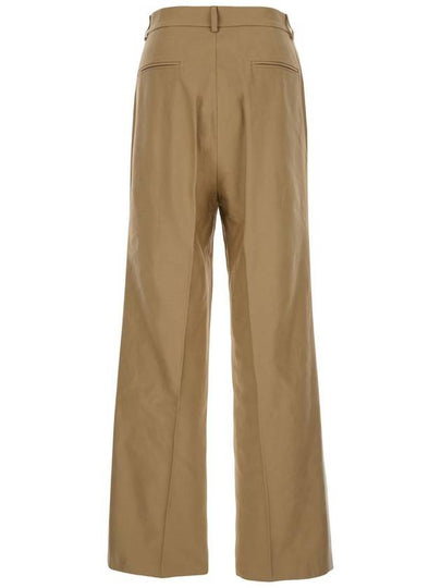 Beige Straight Pants In Wool Man - BLUEMARBLE - BALAAN 2