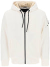 Tilden Fox Fur Zip Up Hoodie White - MOOSE KNUCKLES - BALAAN 1