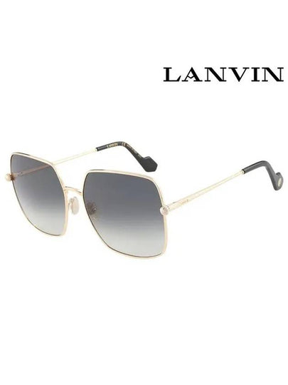 Sunglasses LNV121SLB 714 Square Metal Women s - LANVIN - BALAAN 2