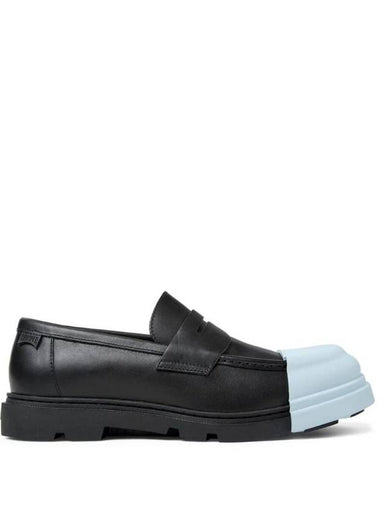 Men's Junction Leather Loafer Blue Black - CAMPER - BALAAN 1