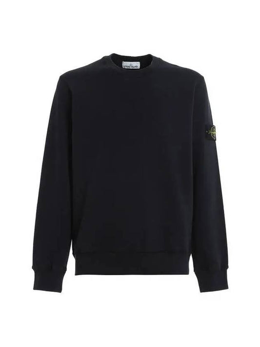 Wappen Patch Crewneck Sweatshirt Navy - STONE ISLAND - BALAAN 2