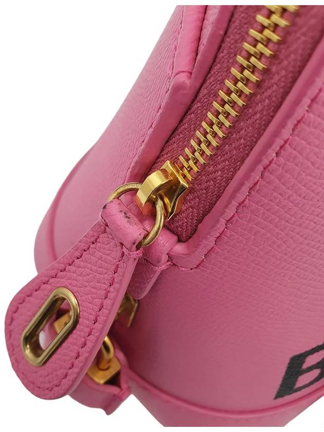 Women s 518873 Pink Leather Bill Top Tote Bag Strap - BALENCIAGA - BALAAN 10