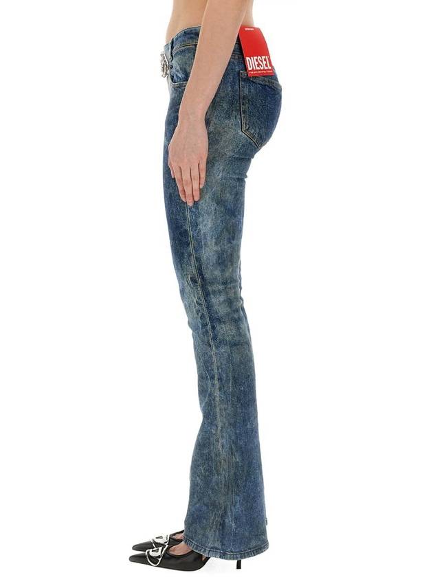 Denim Straight Pants A14555 0PGAL 01 DENIM - DIESEL - BALAAN 4