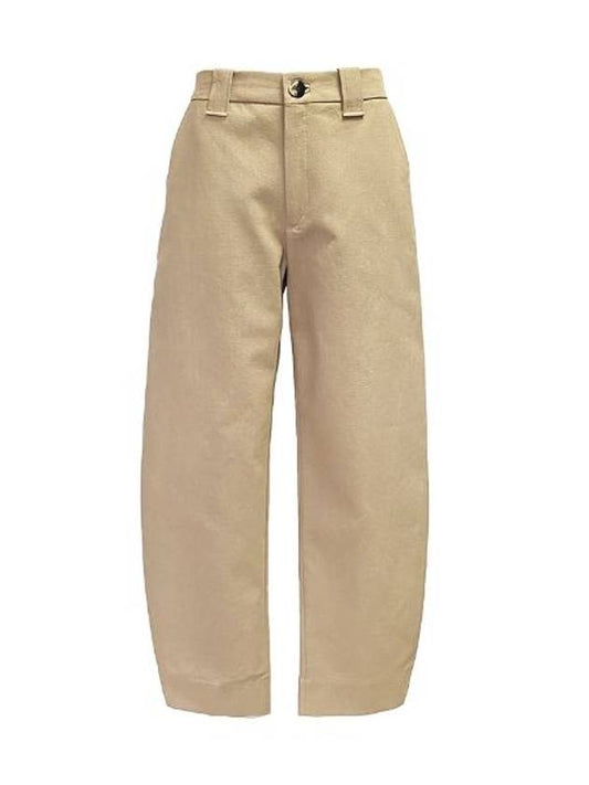 women semi baggy pants - GANNI - BALAAN 1