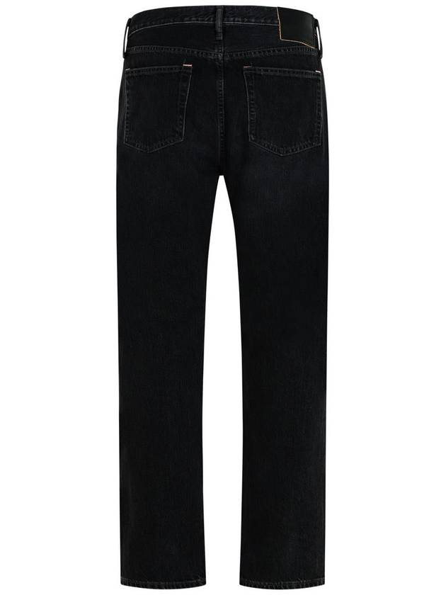 Regular Fit Straight Jeans Black - ACNE STUDIOS - BALAAN 4