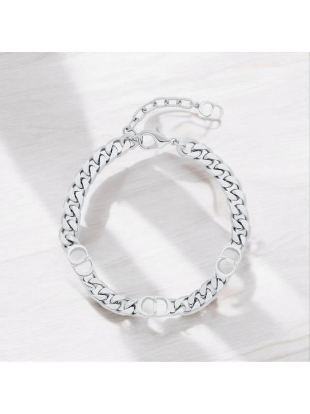 Icon Slim Chain Bracelet Silver - DIOR - BALAAN 4