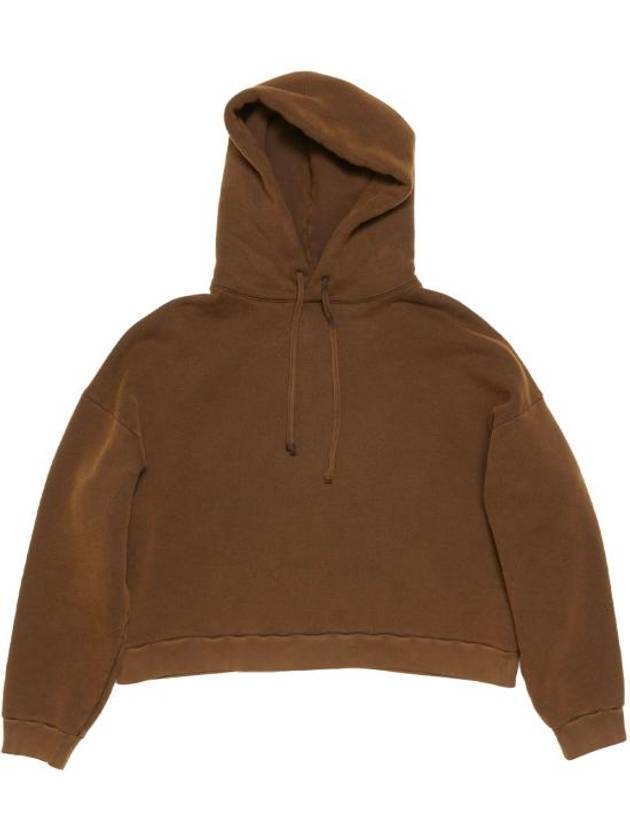 Logo Applique Organic Cotton Hoodie CI0138 - ACNE STUDIOS - BALAAN 2