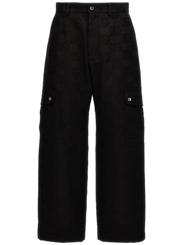 Monogram Jacquard Pants GWVPXTFJ6BR - DOLCE&GABBANA - BALAAN 2