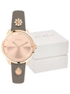 Pin Strap Gray Leather Women s Watch R4251112506 - FURLA - BALAAN 2