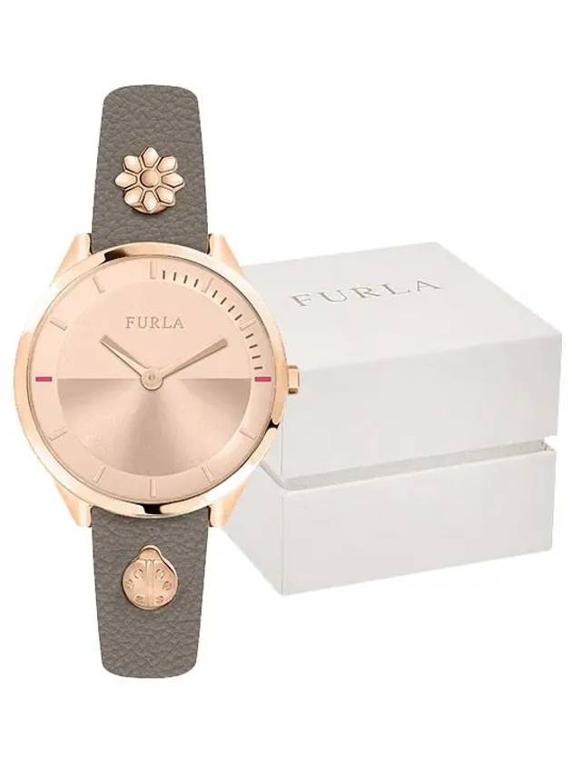 Pin Strap Gray Leather Women s Watch R4251112506 - FURLA - BALAAN 2