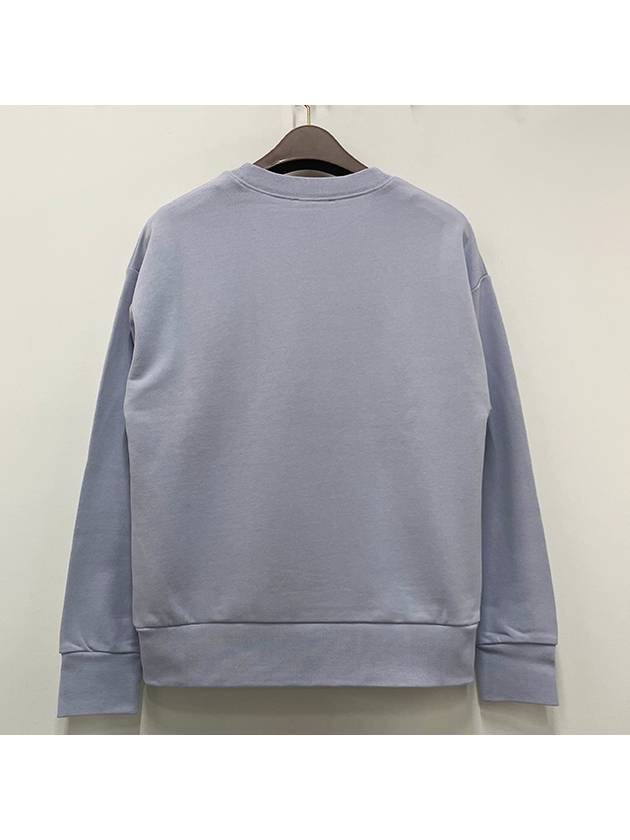 Annie Logo Crew Neck Sweatshirt Light Blue - A.P.C. - BALAAN 3