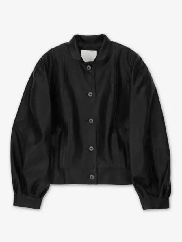 VERSO Vintage Mandarin Collar Blouson Jacket Black VR24FWJP001BLACK - VERSO DESIGN - BALAAN 1