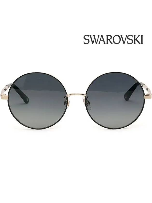 Sunglasses SK301K 33G round Asian fit - SWAROVSKI - BALAAN 3