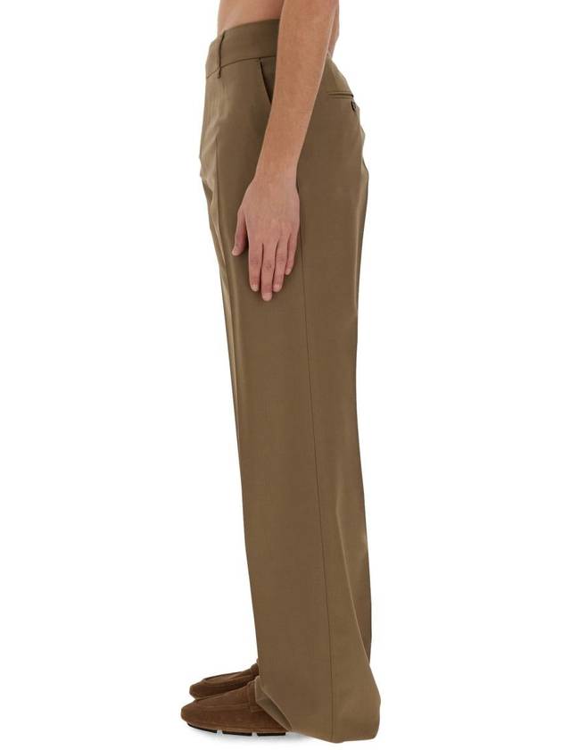 Straight Pants GP07DT FUBGC M0172 NEUTRALS - DOLCE&GABBANA - BALAAN 5