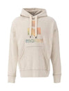 Miley Gradient Logo Hoodie Light Grey - ISABEL MARANT - BALAAN 2