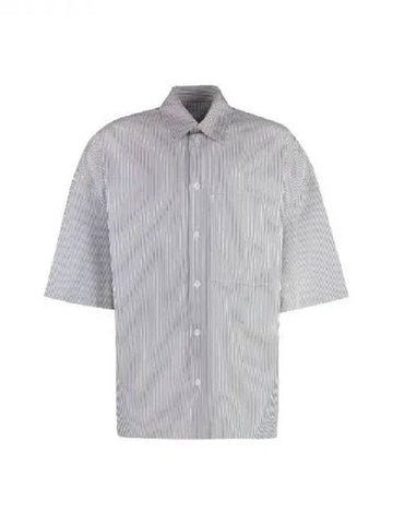 BV embroidery striped cotton shirt 270535 - BOTTEGA VENETA - BALAAN 1