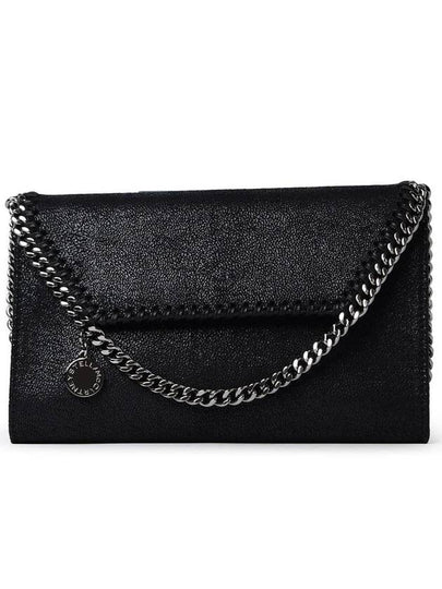 silver Falabella mini shoulder bag black - STELLA MCCARTNEY - BALAAN 2