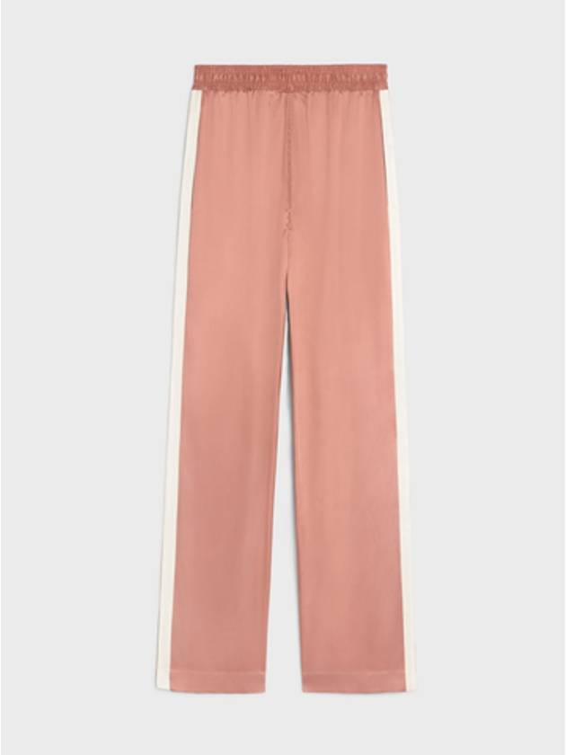 Triomphe Patch Athletic Track Pants Pink - CELINE - BALAAN 3