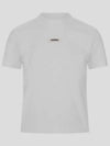 Le Gros Grain Short Sleeve T-Shirt White - JACQUEMUS - BALAAN 2