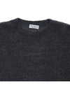 Crew Neck Knit Top Grey - BRUNELLO CUCINELLI - BALAAN 4