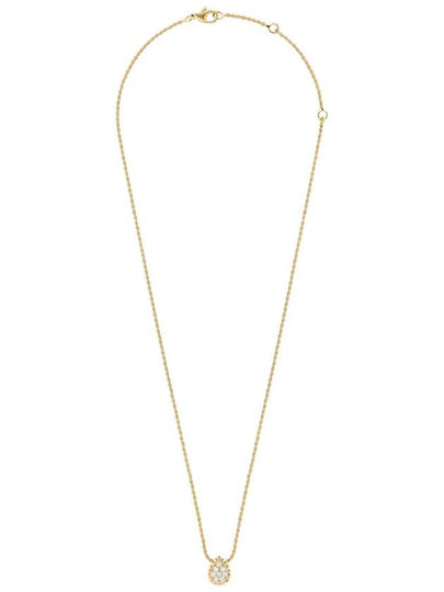 Serpent Boheme Pendant xs motif yellow gold diamond necklace women - BOUCHERON - BALAAN 2