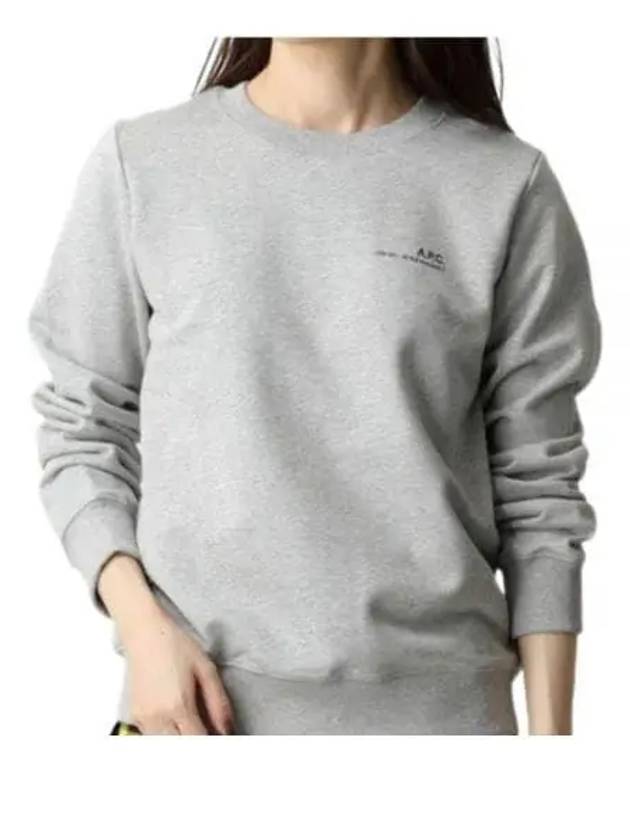 Women's Item F Sweatshirt Grey - A.P.C. - BALAAN 2