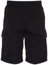 Chrome R Bermuda Shorts Black - CP COMPANY - BALAAN 5