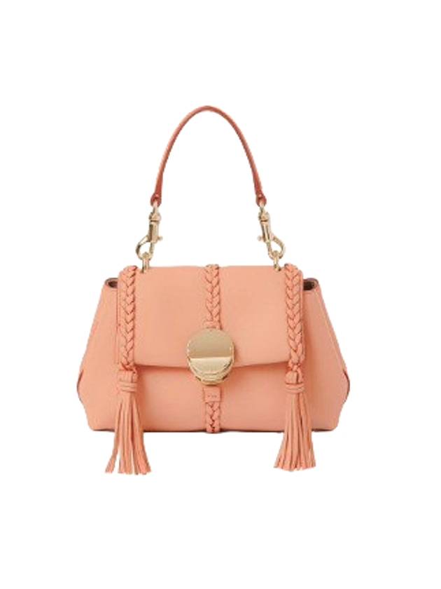 Penelope Mini Soft Lambskin Shoulder Bag Terracotta Pink - CHLOE - BALAAN 1