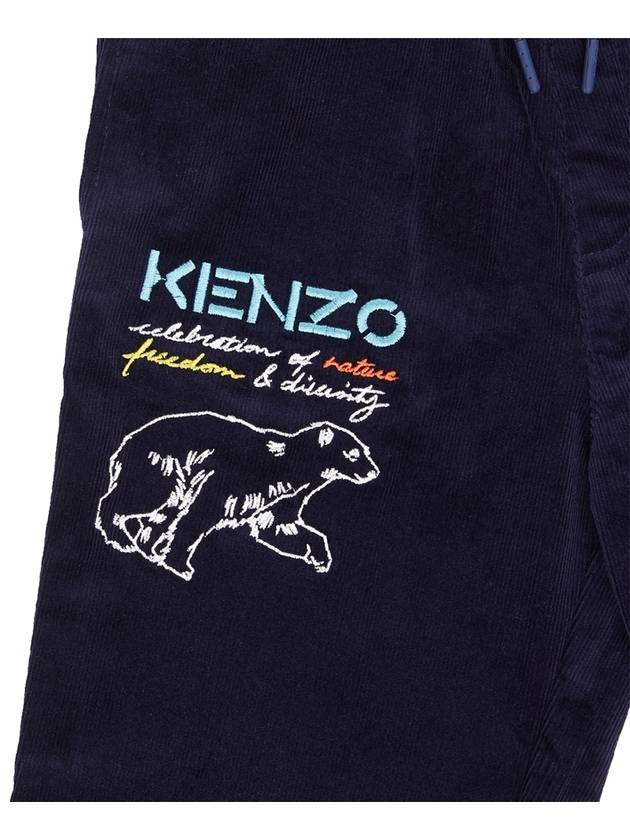 Kids Logo K24270 868 6A12A Pants - KENZO - BALAAN 6