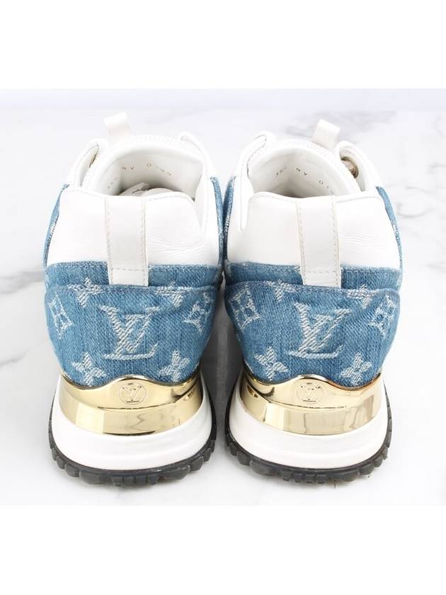 Denim Runaway Sneakers 35 5 225 - LOUIS VUITTON - BALAAN 4