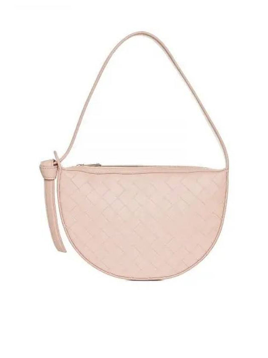 Intrecciato Sunrise Small Shoulder Bag Pink - BOTTEGA VENETA - BALAAN 2