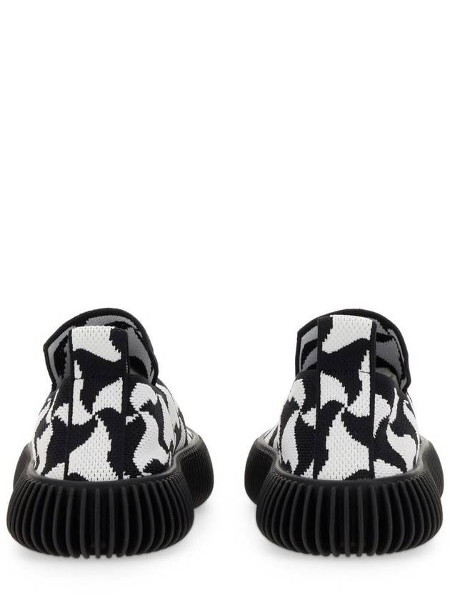 Ripple Slip-Ons Black White - BOTTEGA VENETA - BALAAN 4