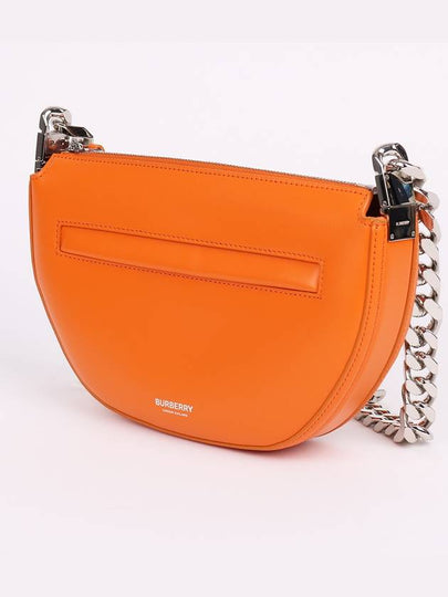 Olympia Orange Mini Chain Bag - BURBERRY - BALAAN 2