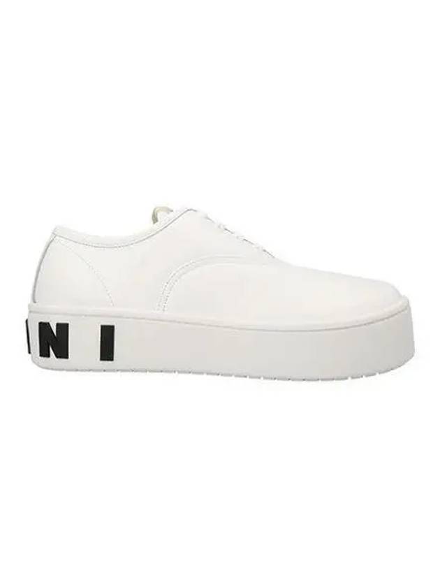 Maxi logo detail low top sneakers white MN230S30003 - MARNI - BALAAN 1