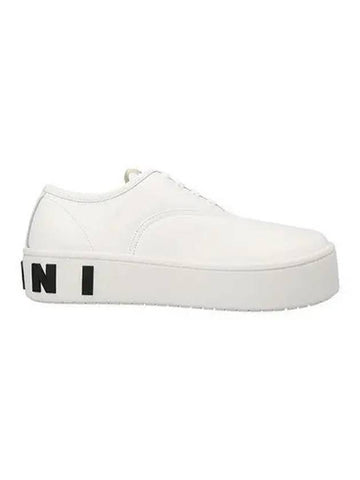 Maxi logo detail low top sneakers white MN230S30003 - MARNI - BALAAN 1