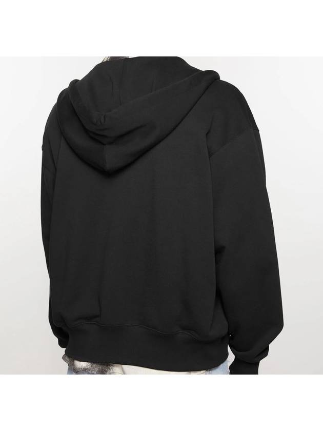 CI0175 900 Small Face Hooded Zip Jacket - ACNE STUDIOS - BALAAN 2