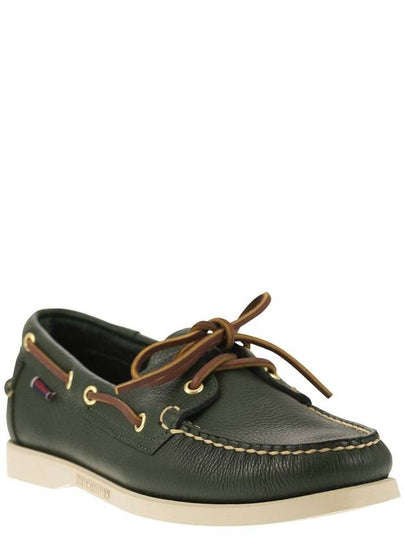 PORTLAND - Moccasin with grained leather - SEBAGO - BALAAN 2