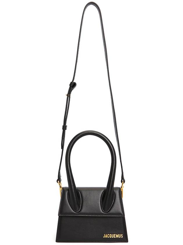 Le Chiquito Moyen Medium Leather Tote Bag Black - JACQUEMUS - BALAAN 8