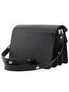 Saffiano Trunk Medium Shoulder Bag Black - MARNI - BALAAN 9