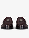 Mr G Mocassin Leather Loafers Burgundy - GIVENCHY - BALAAN 3