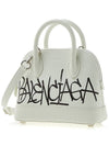 Bill Graffiti Tote Bag White - BALENCIAGA - BALAAN 3