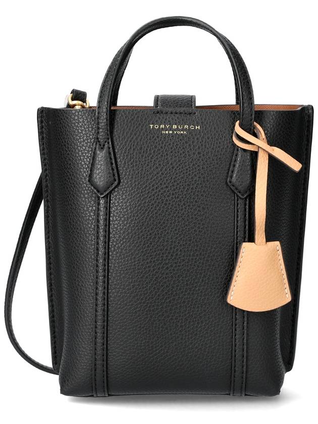 Perry Mini Tote Bag Black - TORY BURCH - BALAAN 2