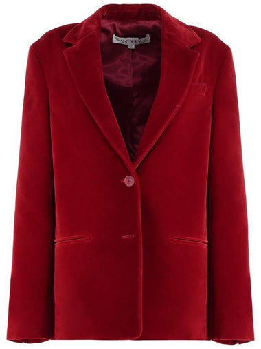 JW Anderson Velvet Blazer - JW ANDERSON - BALAAN 1