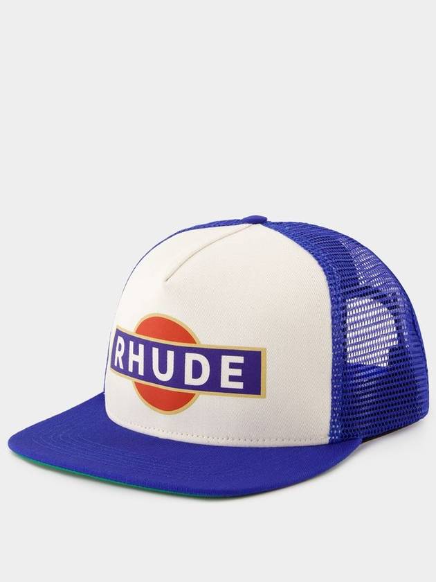 RHUDE RACER TRUCKER HAT - RHUDE - BALAAN 1