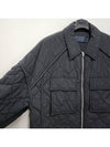 Nylon Quilted Zip-Up Jacket Black - JUUN.J - BALAAN 6