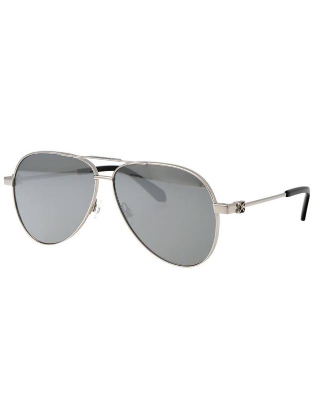 sunglasses OERI122S24MET001 7272 silver - OFF WHITE - BALAAN 3