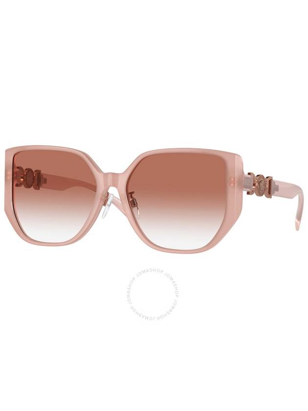 Versace Red Gradient Clear Butterfly Ladies Sunglasses VE4449D 5394V0 58 - VERSACE - BALAAN 1