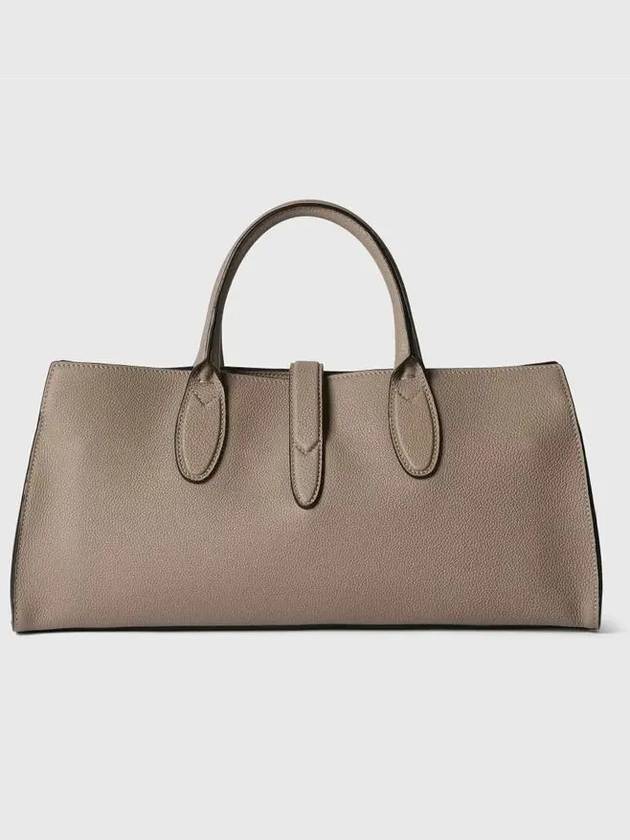 Medium tote bag hook closure beige leather 795282AZB0G1523 - GUCCI - BALAAN 4