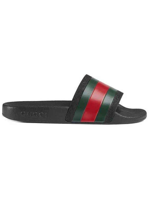 Kids Web Slide Slippers 503220 GIB10 1098 - GUCCI - BALAAN 2