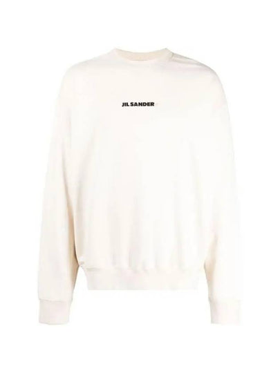 Men's Logo Sweatshirt Yellow Cream - JIL SANDER - BALAAN 2